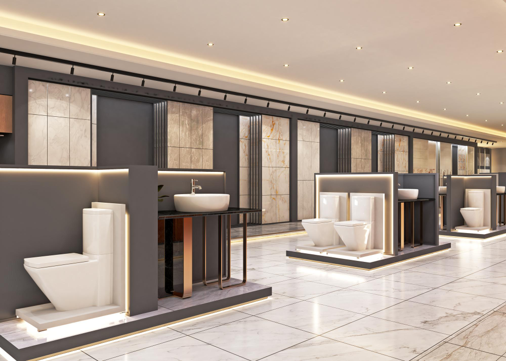Bathroom and sanitary ware showroom in Malaysia